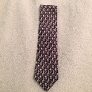 ‎Tesoro Rosso silk tie